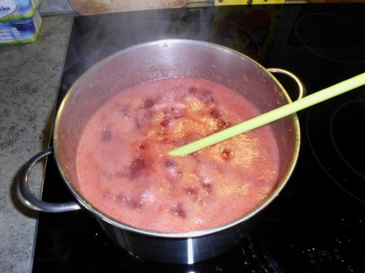 Beerenmarmelade Marmelade mit Vanille, blaubeeren, Erdbeeren und
Aprikose - Rezept By CookingTime