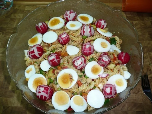 Rezept: Nudelsalat aus der Pfalz Bild Nr. 9 Nudelsalat aus der Pfalz - Rezept - Bild Nr. 9