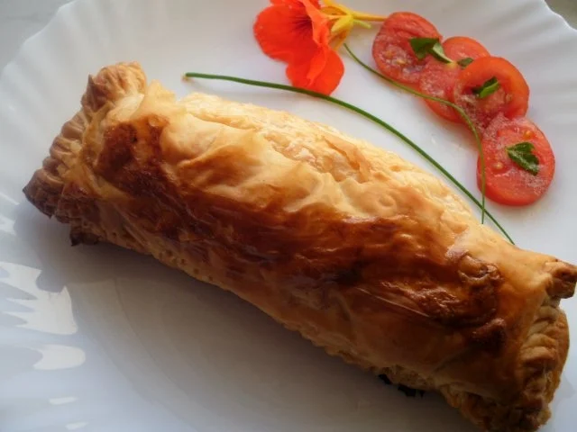 Rezept: Pflaumen-Hackfleisch-Pastete Pflaumen-Hackfleisch-Pastete - Rezept