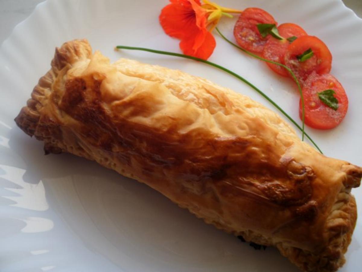 Pflaumen Hackfleisch Pastete - einfach - 228 kcal/100g