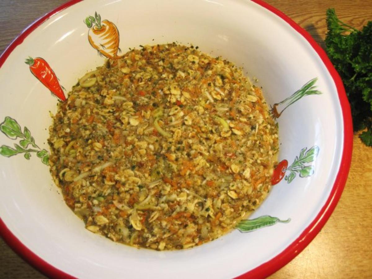 Gemüsebratlinge mit frischem Gemüse - einfach - von mimi