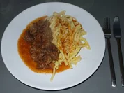 Ungarisches Rindergoulasch - Rezept