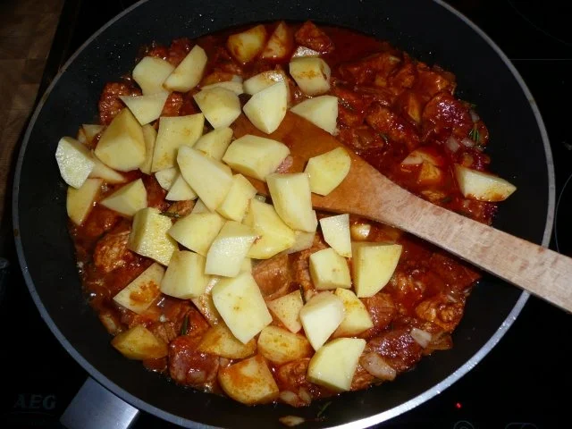 Pfannengericht vom Schwein - Rezept - Bild Nr. 6