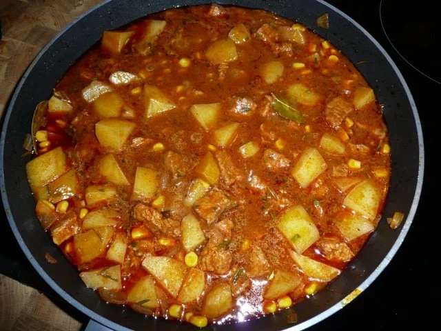 Pfannengericht vom Schwein - Rezept - Bild Nr. 8