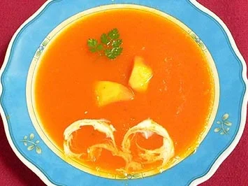 Kürbis-Papayasuppe - Rezept