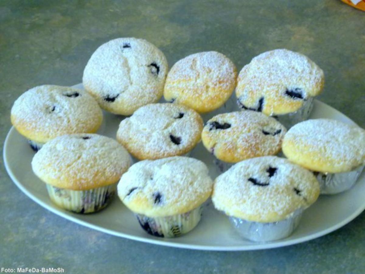 Heidelbeer-Muffins - Rezept mit Bild - kochbar.de