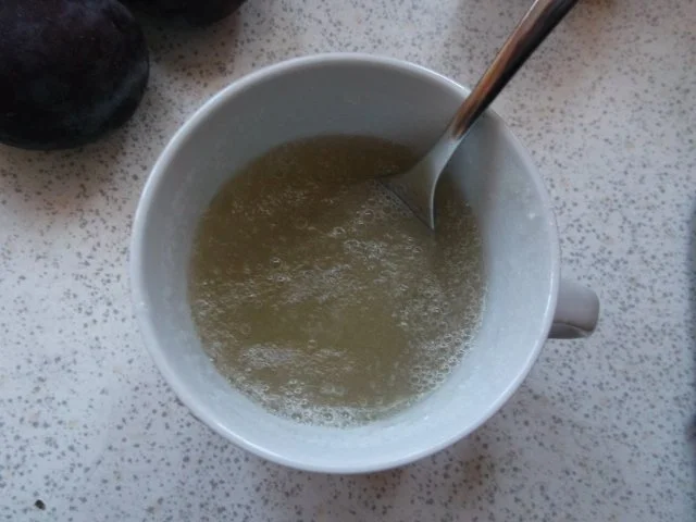 Panna Cotta mit Zwetschgen-Zimtmus und Amarettinibrösel - Rezept - Bild Nr. 5