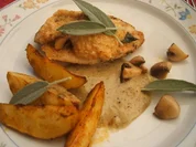 Rezept: Geflรผgel: Salbeischnitzel Geflรผgel: Salbeischnitzel - Rezept