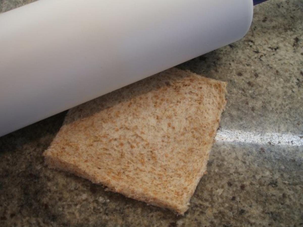 Toast: (Brot-)Körbchen mit frischer Füllung - Rezept - Bild Nr. 4
