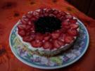 Erdbeeren und Heidelbeeren Cheesecake - Rezept