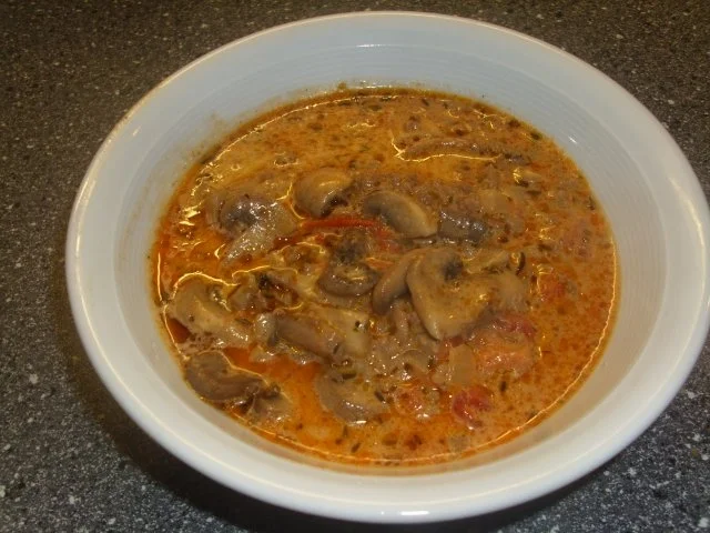 Champignon-Käse-Suppe - Rezept