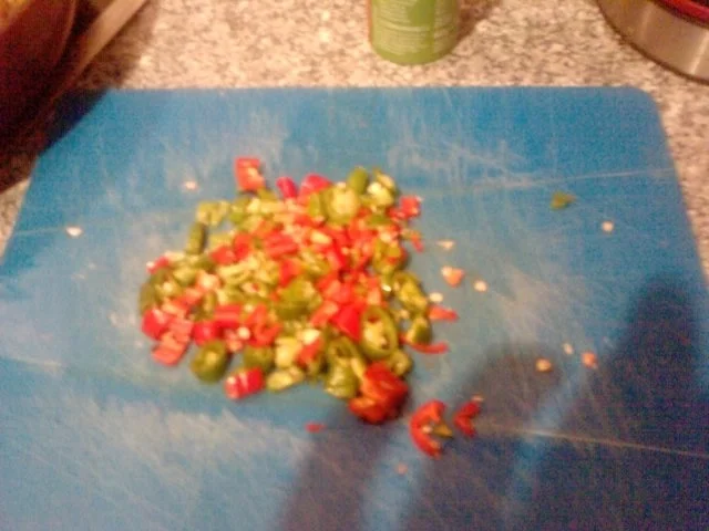 Pan Salsiccia e funghi molto picante  --  Wurstpfanne Salsiccia Picante mit Champis scharf - Rezept - Bild Nr. 8