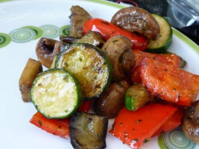 Vegetarisch: Gemüse vom Grill - Rezept