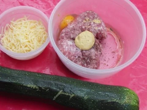 Überbackene Zucchini mit Hack und Reis - Rezept - Bild Nr. 3