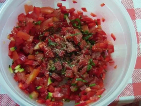 Überbackene Zucchini mit Hack und Reis - Rezept - Bild Nr. 4