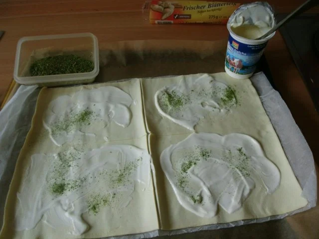 Rezept: gefüllte Blätterteigtaschen Bild Nr. 3 gefüllte Blätterteigtaschen - Rezept - Bild Nr. 3