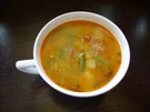 Scharfe Bohnensuppe - Rezept