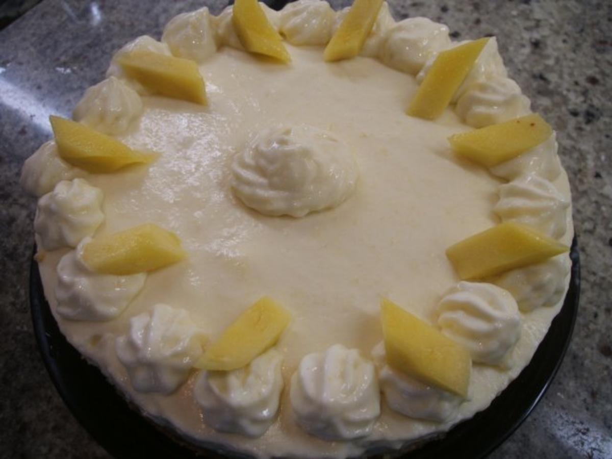 Backen: Mango-Bananen-Torte für die 16er-Form - Rezept - Bild Nr. 16