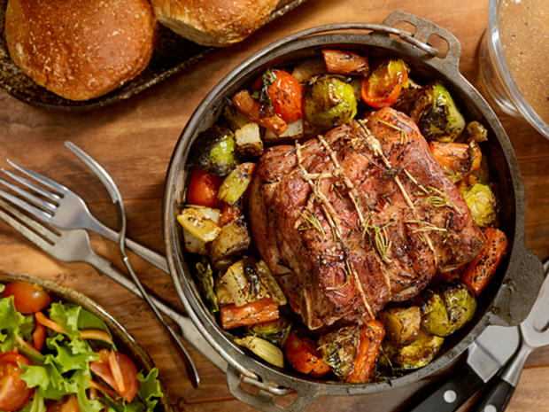 Braten im Römertopf - Rezept mit Bild - kochbar.de