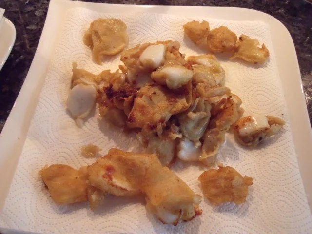 Calamari in Bierteig-Panade; Tintenfischringe in mediterraner Knusperhülle - Rezept