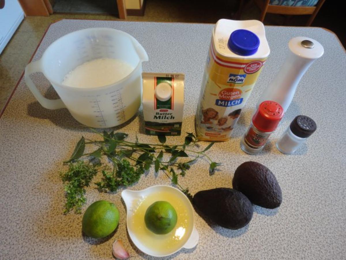 geeistes Avocado Süppchen mit Räucher Saibling - Rezept - Bild Nr. 2