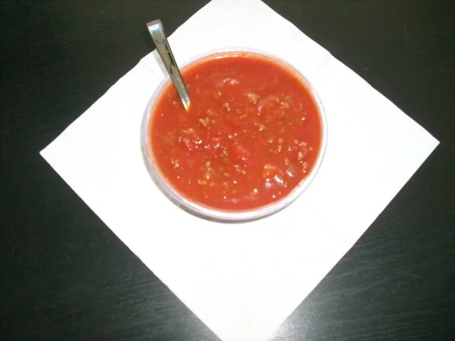 Spaghettisoße Bologneser Art als fleischreduzierte Kost - Rezept - Bild Nr. 2