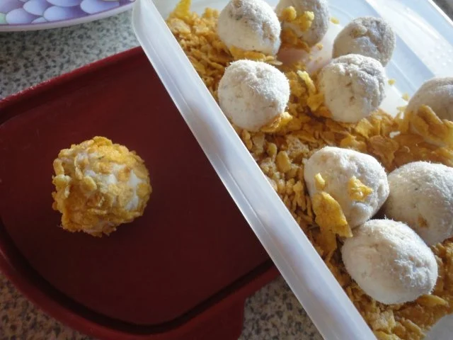 Pralinen vom Räucher Saibling im Salat Bett - Rezept - Bild Nr. 2