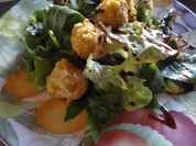 Pralinen vom Räucher Saibling im Salat Bett - Rezept