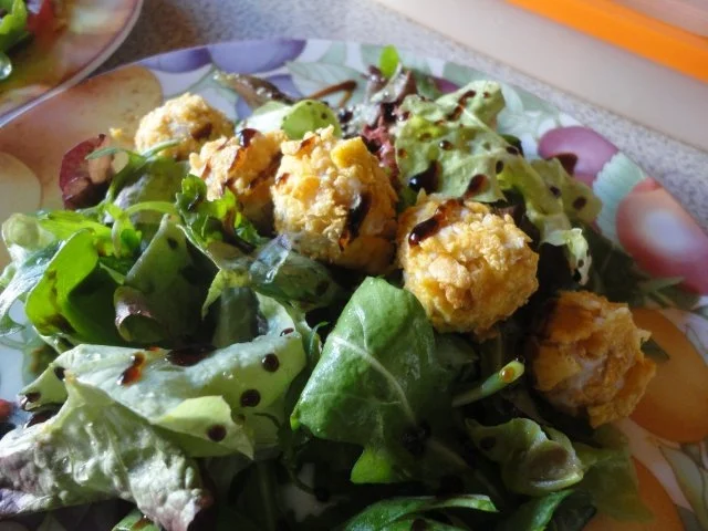 Pralinen vom Räucher Saibling im Salat Bett - Rezept - Bild Nr. 3