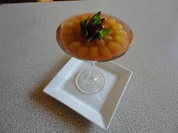 Holunderblüten Joghurt Mousse mit Veltliner Trauben Gelee - Rezept