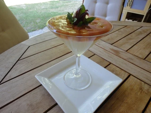 Rezept: Holunderblüten Joghurt Mousse mit Veltliner Trauben Gelee Bild Nr. 13 Holunderblüten Joghurt Mousse mit Veltliner Trauben Gelee - Rezept - Bild Nr. 13