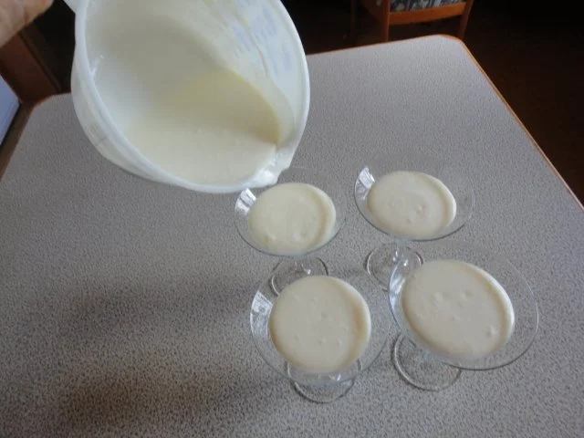 Rezept: Holunderblüten Joghurt Mousse mit Veltliner Trauben Gelee Bild Nr. 6 Holunderblüten Joghurt Mousse mit Veltliner Trauben Gelee - Rezept - Bild Nr. 6