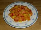 Knacker-Paprika-Kartoffelgröstel - Rezept