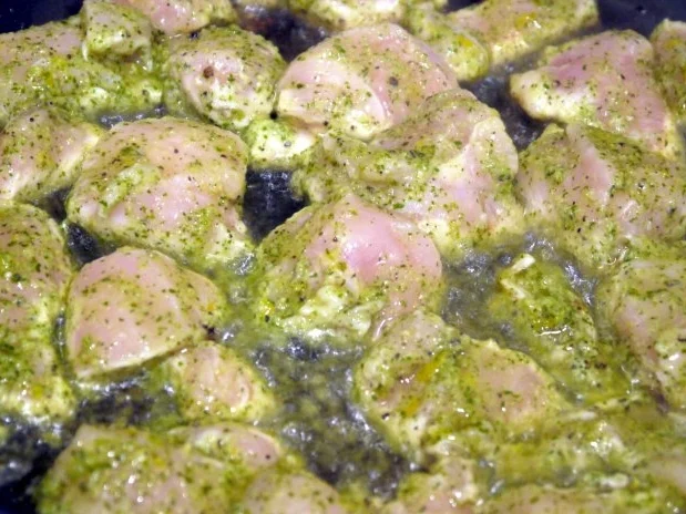 Grün-marinierte Hähnchenbrust - Rezept - Bild Nr. 10