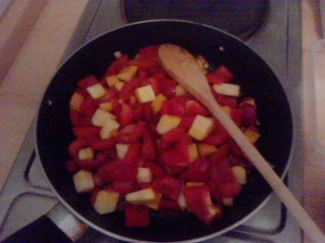 Friedlicher Schwertträger m. Freund u. Gemüse oder Fischteller Lukullus mit Ratatoillecker - Rezept - Bild Nr. 4