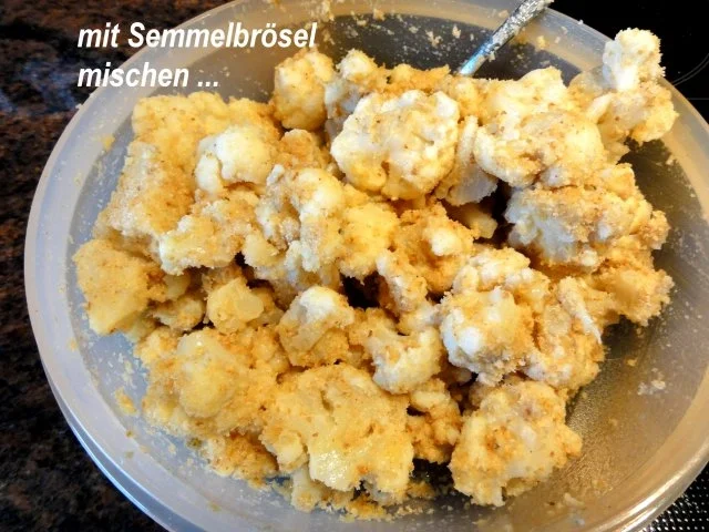 Gemüse:   BLUMENKOHL paniert - Rezept - Bild Nr. 6