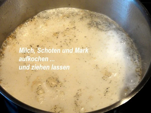 Dessert:   VANILLE - MASCARPONE - CREME - Rezept - Bild Nr. 4