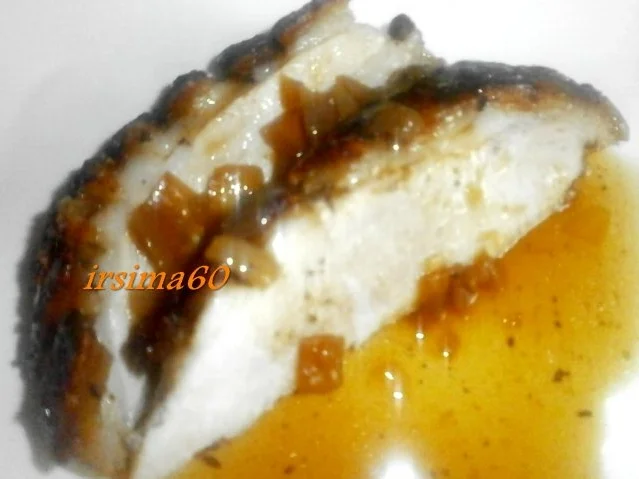 Spanferkelkeule mit Honigkruste - Rezept