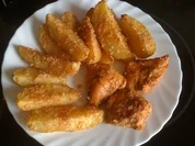 Leo´s  Sesam-Kartoffeln mit Hähnchenbrust - Rezept