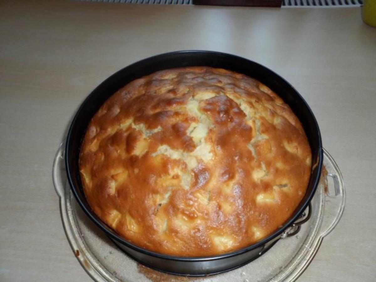 Apfelkuchen ohne Fett - Rezept mit Bild - kochbar.de