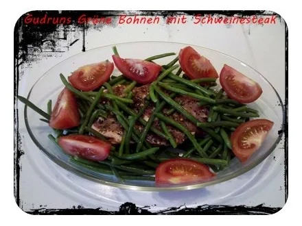 Fleisch: Hawaianisches Nackensteak gebettet in grünen Bohnen - Rezept - Bild Nr. 5