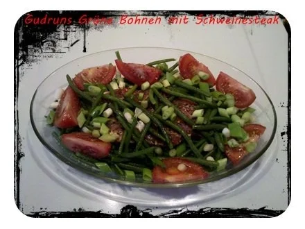 Fleisch: Hawaianisches Nackensteak gebettet in grünen Bohnen - Rezept - Bild Nr. 6