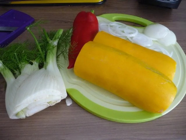 Rezept: Fleischlos : Spaghettiauflauf mit Gemüse Bild Nr. 2 Fleischlos : Spaghettiauflauf mit Gemüse - Rezept - Bild Nr. 2