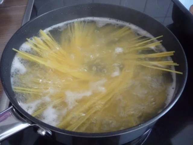 Rezept: Fleischlos : Spaghettiauflauf mit Gemüse Bild Nr. 3 Fleischlos : Spaghettiauflauf mit Gemüse - Rezept - Bild Nr. 3