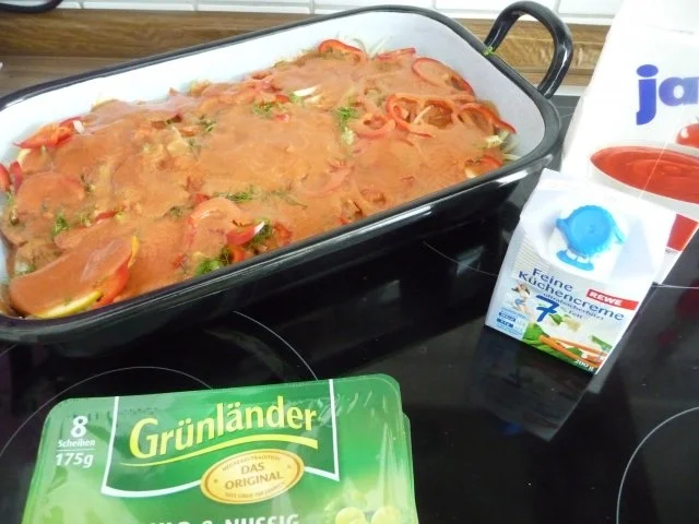 Rezept: Fleischlos : Spaghettiauflauf mit Gemüse Bild Nr. 12 Fleischlos : Spaghettiauflauf mit Gemüse - Rezept - Bild Nr. 12