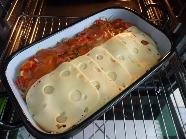 Rezept: Fleischlos : Spaghettiauflauf mit Gemüse Bild Nr. 14 Fleischlos : Spaghettiauflauf mit Gemüse - Rezept - Bild Nr. 14