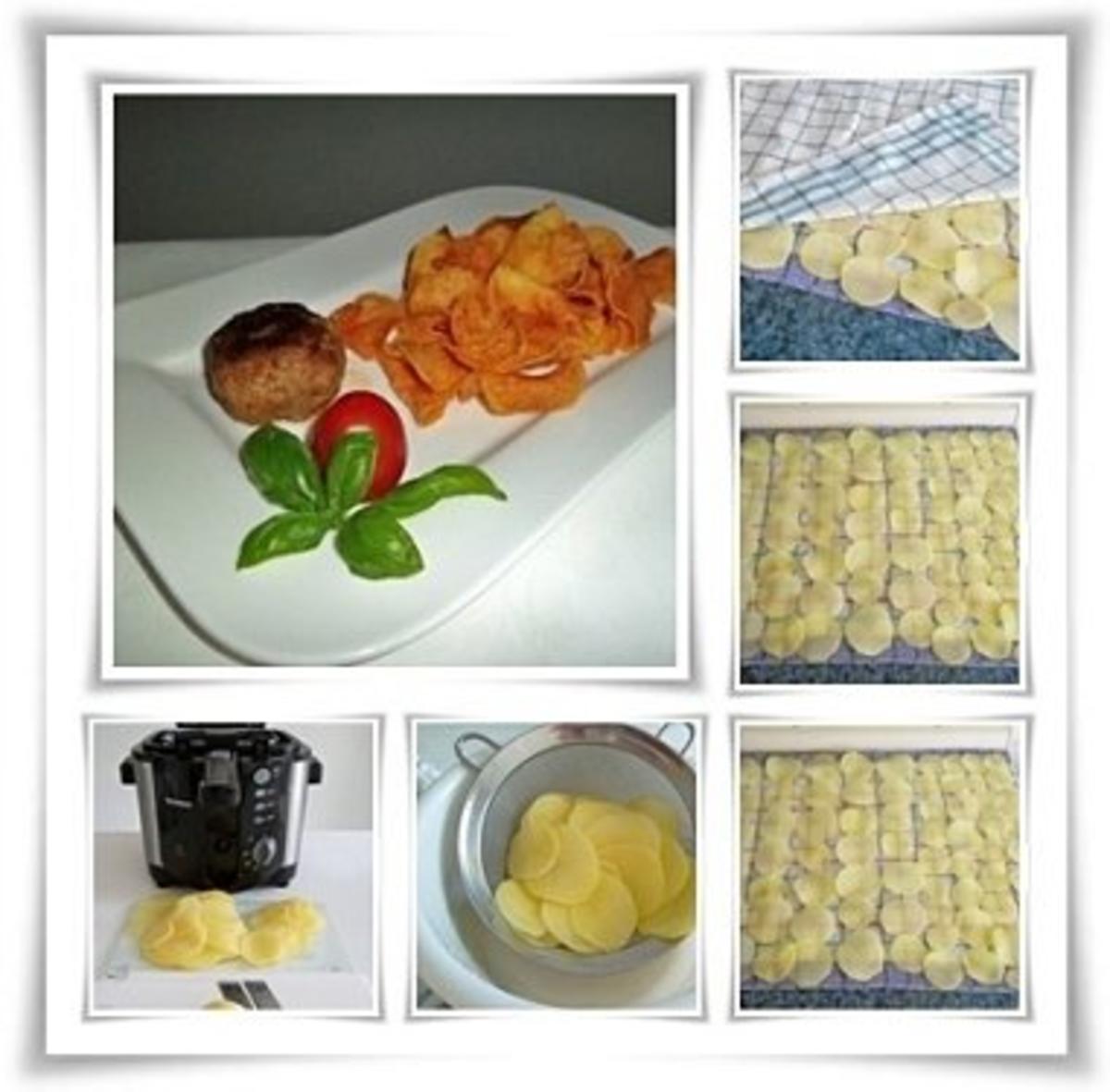 Kartoffelchips aus der Fritteuse - Rezept - Bild Nr. 2