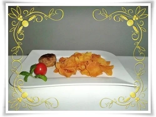 Kartoffelchips aus der Fritteuse - Rezept