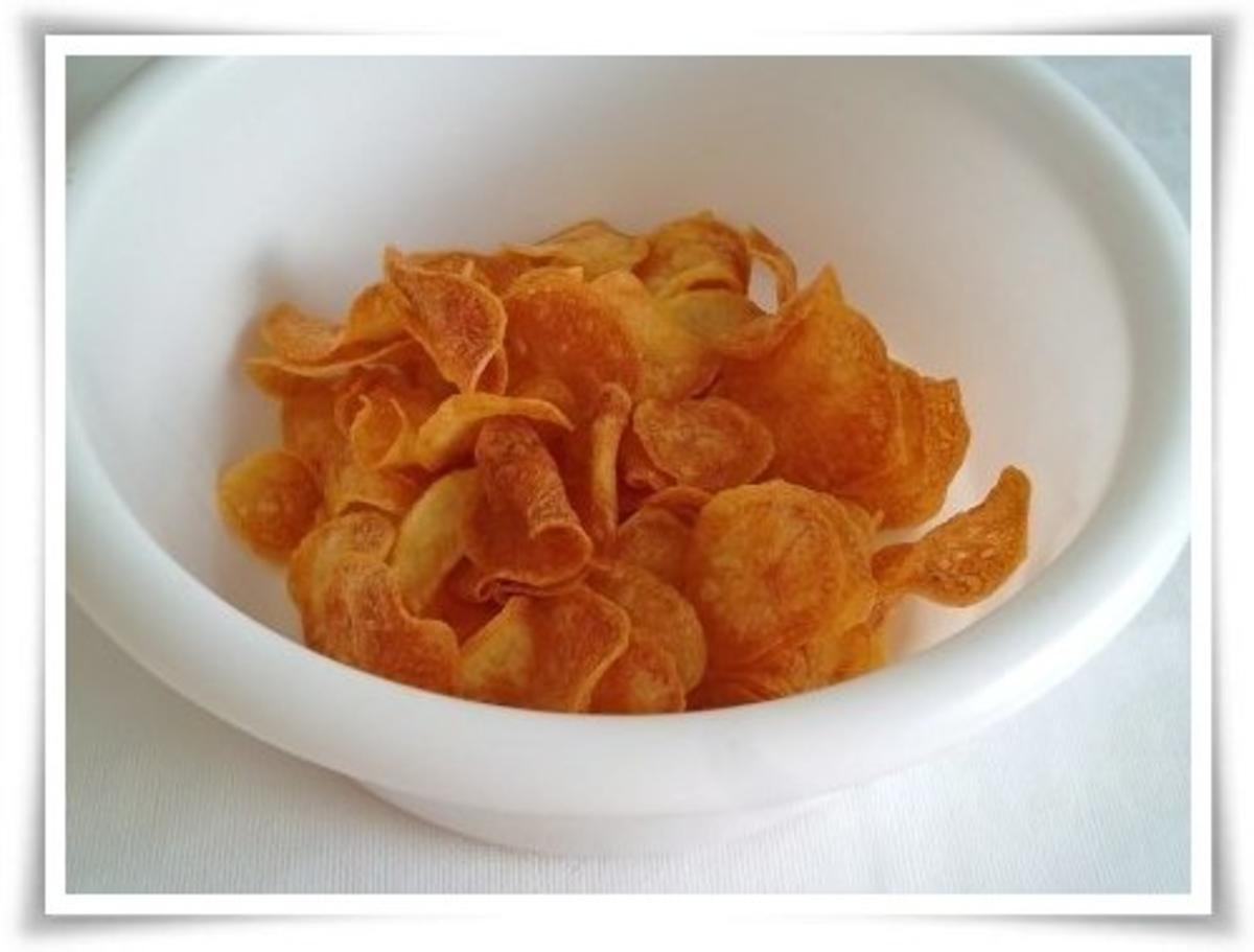 Kartoffelchips aus der Fritteuse - Rezept - Bild Nr. 10