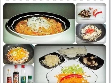 Rezept: *Chinesische Nudelsuppe süß-sauer* Bild Nr. 15 *Chinesische Nudelsuppe süß-sauer* - Rezept - Bild Nr. 15